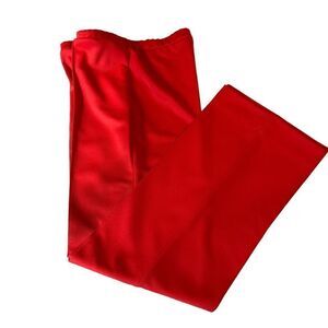 Vintage Vivid Red Wide leg Trousers